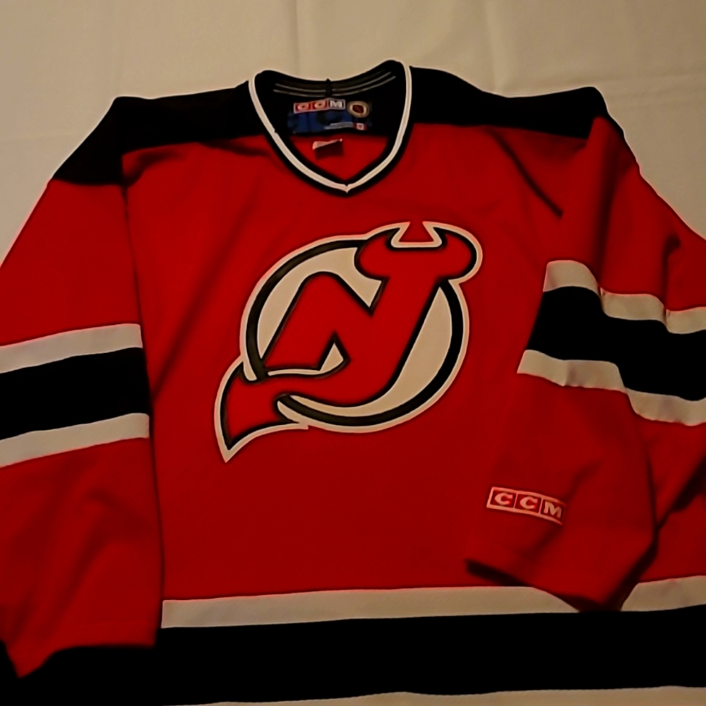 New Jersey Devils CCM Jersey Red Size XL